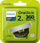 PHILIPS OneBlade Cuchilla reemplazable, 2 piezas