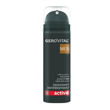 Gerovital Men Desodorante Antitranspirante Activo, 150 ml, Farmec