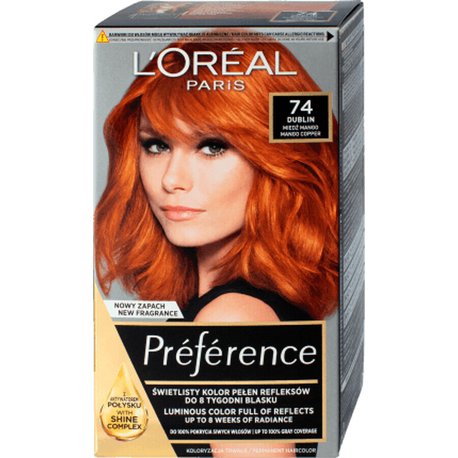 Preference Permanent paint 74 mango, 1 pc