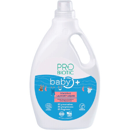 PROBIOSANUS Detergente para bebés 30 lavados, 1,5 l