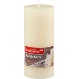 Profissimo Rustic candle, ivory shade, 160/68 mm, 1 piece