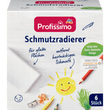 Profissimo Dirt cleaning eraser, 6 pcs