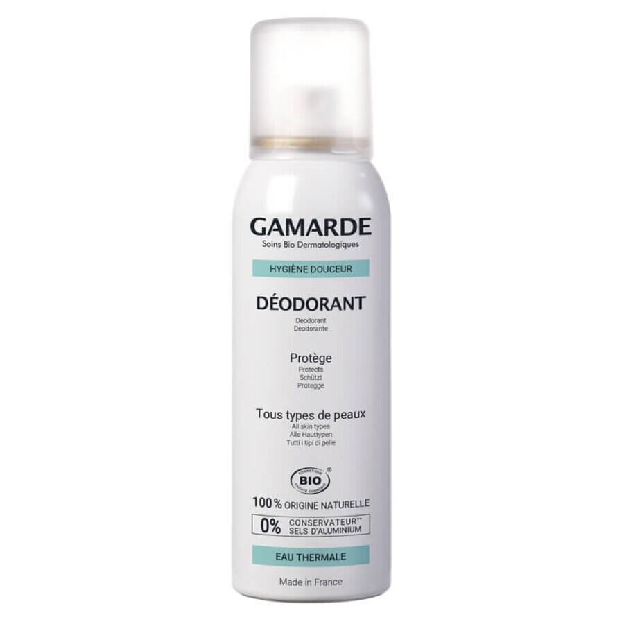 Desodorante natural en spray, 100 ml, Gamarde