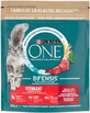 Purina One Pienso seco con carne de vacuno, 800 g