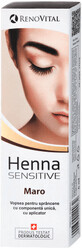 RENOVITAL Henna Sensitive crema para cejas tinte marr&#243;n, 6 g