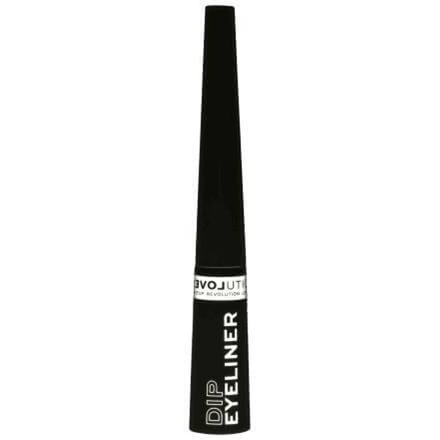 Revolution DIP Eyeliner tuș de ochi lichid black, 5 ml