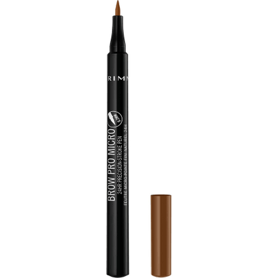 Rimmel London Brow Pro Micro Brow Pencil 24h 002 Honigbraun, 1 ml