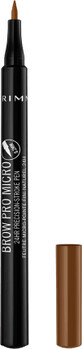 Rimmel London Brow Pro Micro L&#225;piz de cejas 24h 002 Marr&#243;n miel, 1 ml