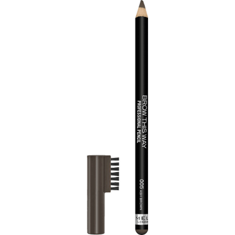 Rimmel London Crayon à sourcils professionnel 005 brun cendré, 1,4 g