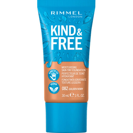 Rimmel London Kind&Free Foundation 082 Golden Ivory, 30 ml