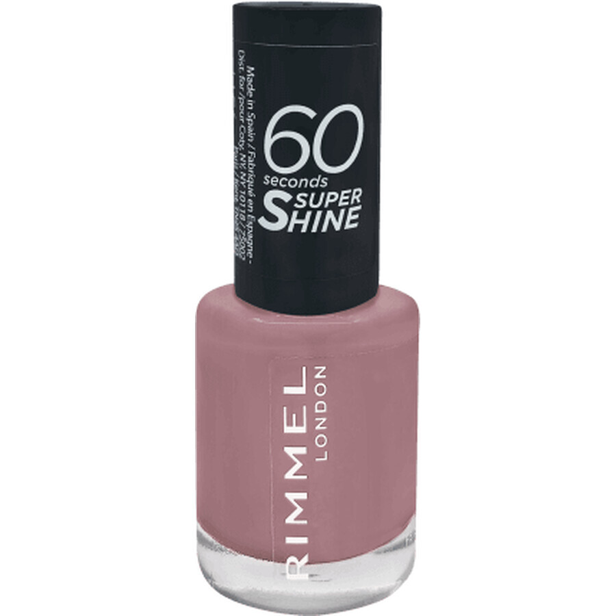 Rimmel London Nagellack 60 Seconds Super Shine 230 Mauve to the music, 8 ml