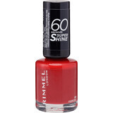 Rimmel London Nail Polish 60 Seconds Super Shine 314 Fiercely, 8 ml