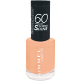 Rimmel London Nail Polish 60 Seconds Super Shine 401 Nude nostalgia, 8 ml