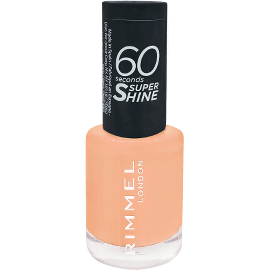 Rimmel London Lac de unghii 60 Seconds Super Shine 401 Nude nostalgia, 8 ml