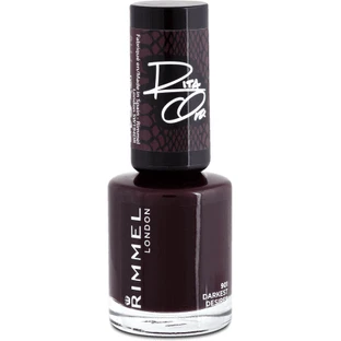 Rimmel London Lac de unghii 60 Seconds Super Shine 901 Darkest Desires, 8 ml