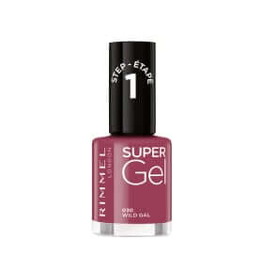 Rimmel London Super Gel Nagellak 030 Wild Gal, 12 ml