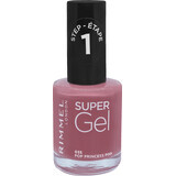 Rimmel London Esmalte de uñas de gel 035 Pop princess rosa, 12 ml