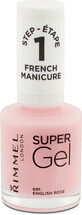 Rimmel London Esmalte de u&#241;as Super Gel French Manicure 091 Rosa inglesa, 12 ml