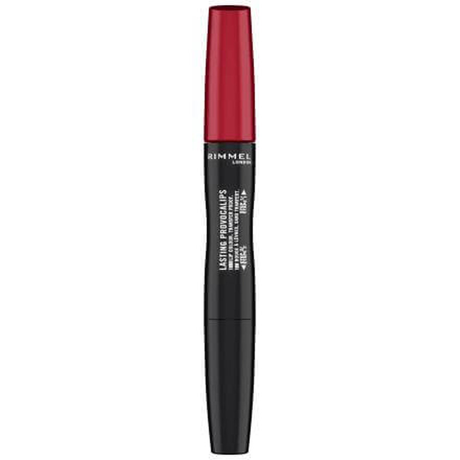 Rimmel London Barra de Labios Duradera Provocalips 740 Caught Red Lipped, 2,3 ml