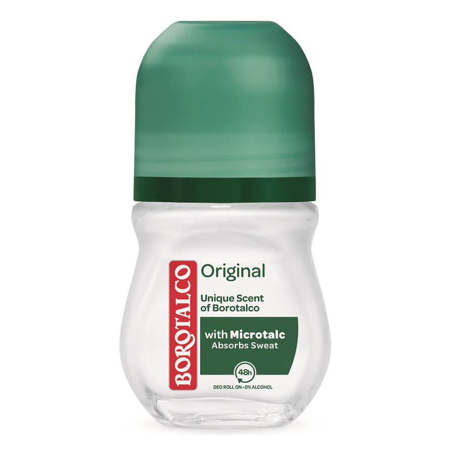 Originale deodorante roll-on, 50 ml, Borotalco