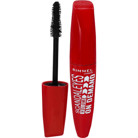 Rimmel London ScandalEyes Máscara de pestañas Volume on Demand 001 Negro, 12 ml