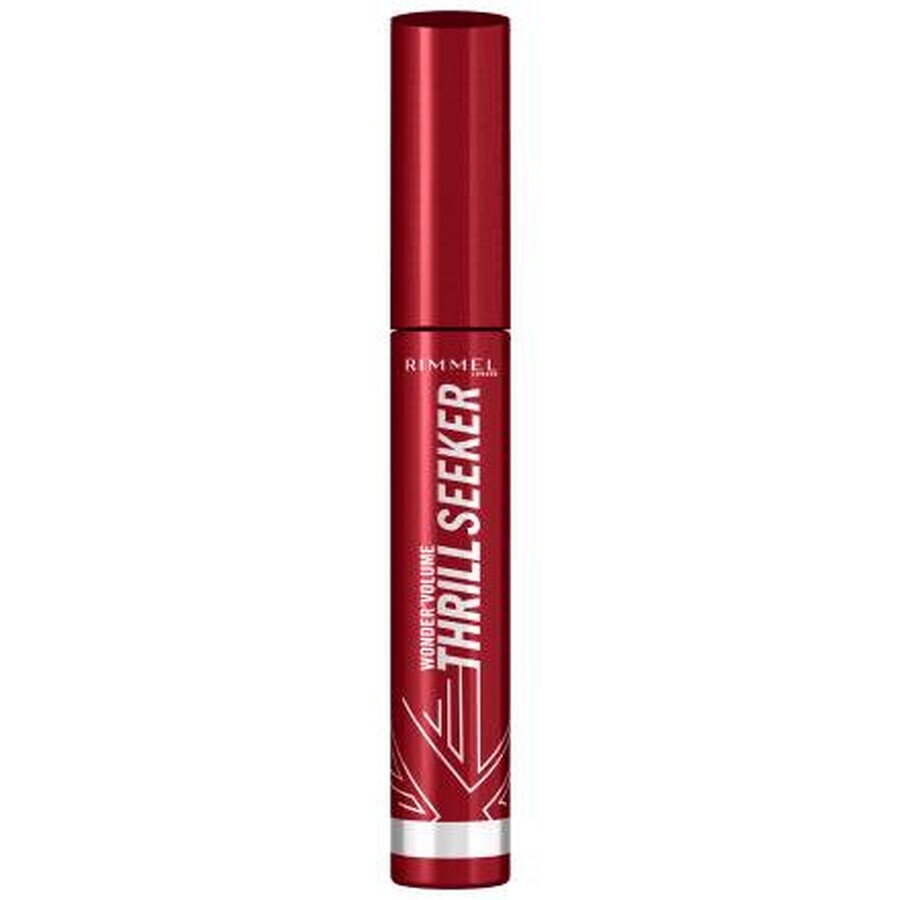 Rimmel London Wonder Volume Thrill Seeker Máscara de pestañas Negro Marrón, 8 ml