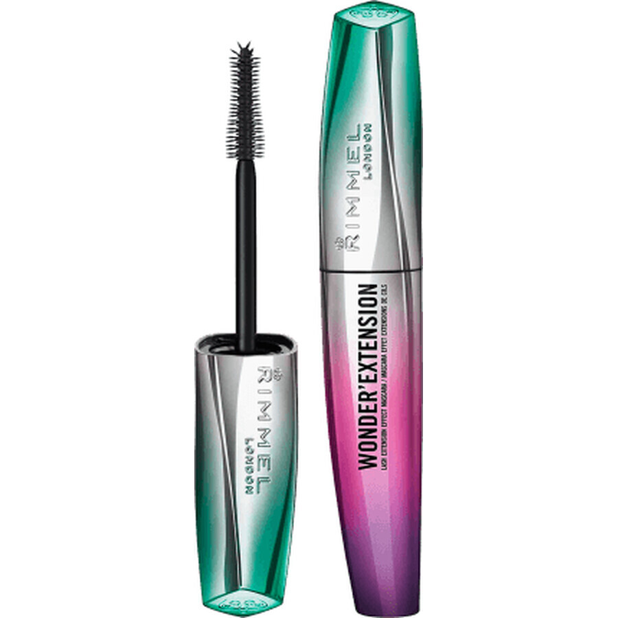 Rimmel London Wonder'Extension Mascara 001 Molto Nero, 11 ml