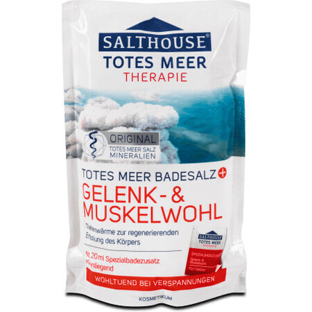 SALTHOUSE Badesalz für Muskeln und Gelenke, 400 g