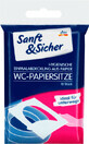 Sanft&amp;amp;Sicher Funda para inodoro, papel, 10 uds.