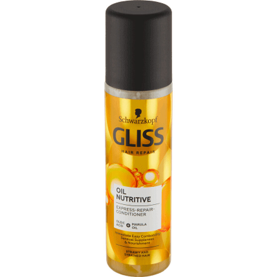 Schwarzkopf GLISS Balsam spray de păr oil nutritive, 200 ml