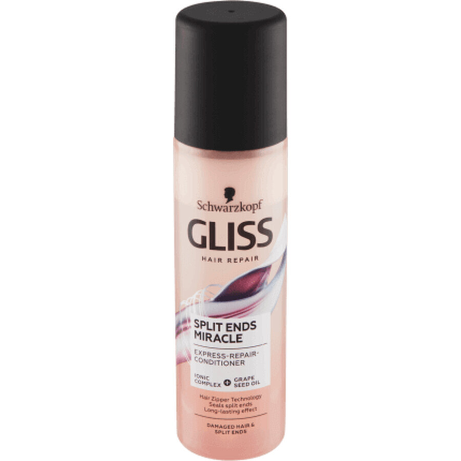 Schwarzkopf GLISS Spray conditioner for split ends hair, 200 ml