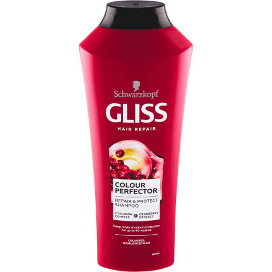 Schwarzkopf GLISS Champú Perfeccionador del Color, 400 ml