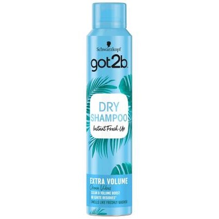 Schwarzkopf got2b Shampooing sec pour le volume, 200 ml