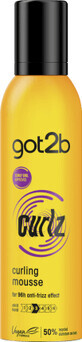 Schwarzkopf got2b Espuma para rizos, 250 ml