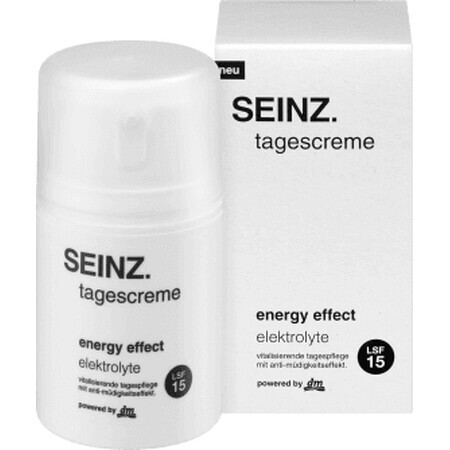 Seinz. Crema giorno effetto energetico, 50 ml