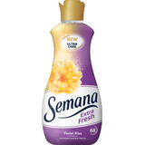 Acondicionador lavandería Semana violeta fresco 68 lavados, 1,7 l