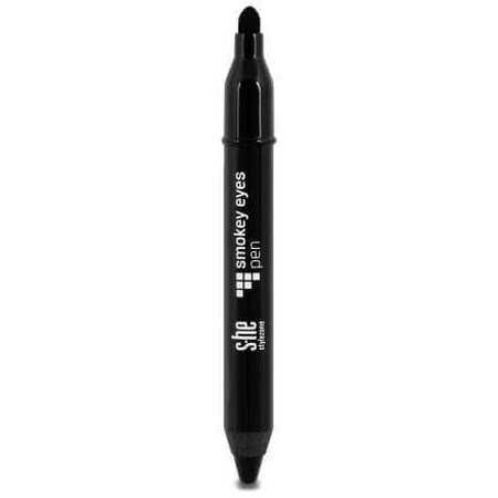 S-he colour&style smokey eyes eye pencil schwarz 153/001, 1 Stück