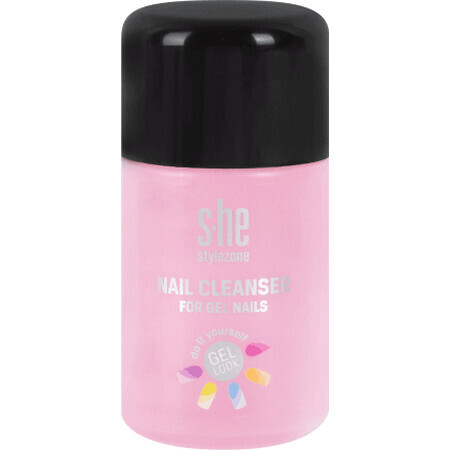 Quitaesmalte de uñas de gel S-he colour&amp;style, 100 ml