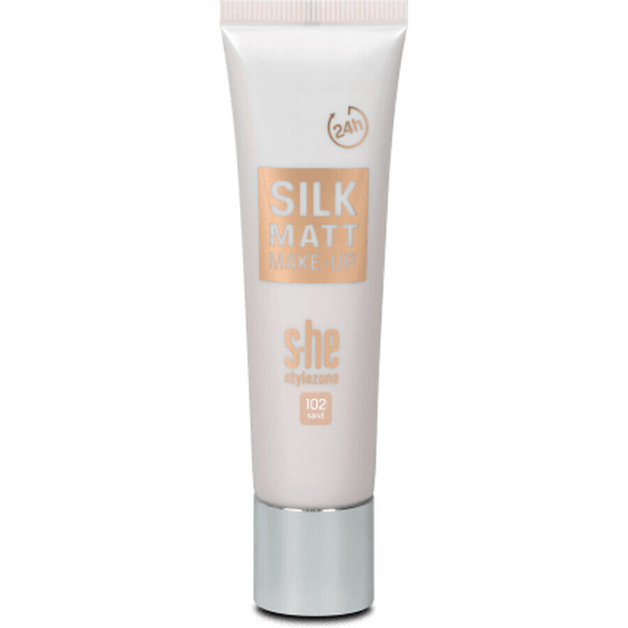 S-he colour&style matt foundation 180/102, 30 g