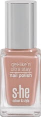 S-he colour&amp;amp;style Esmalte de u&#241;as Gel-like&#39;n ultra stay 322/272, 10 ml