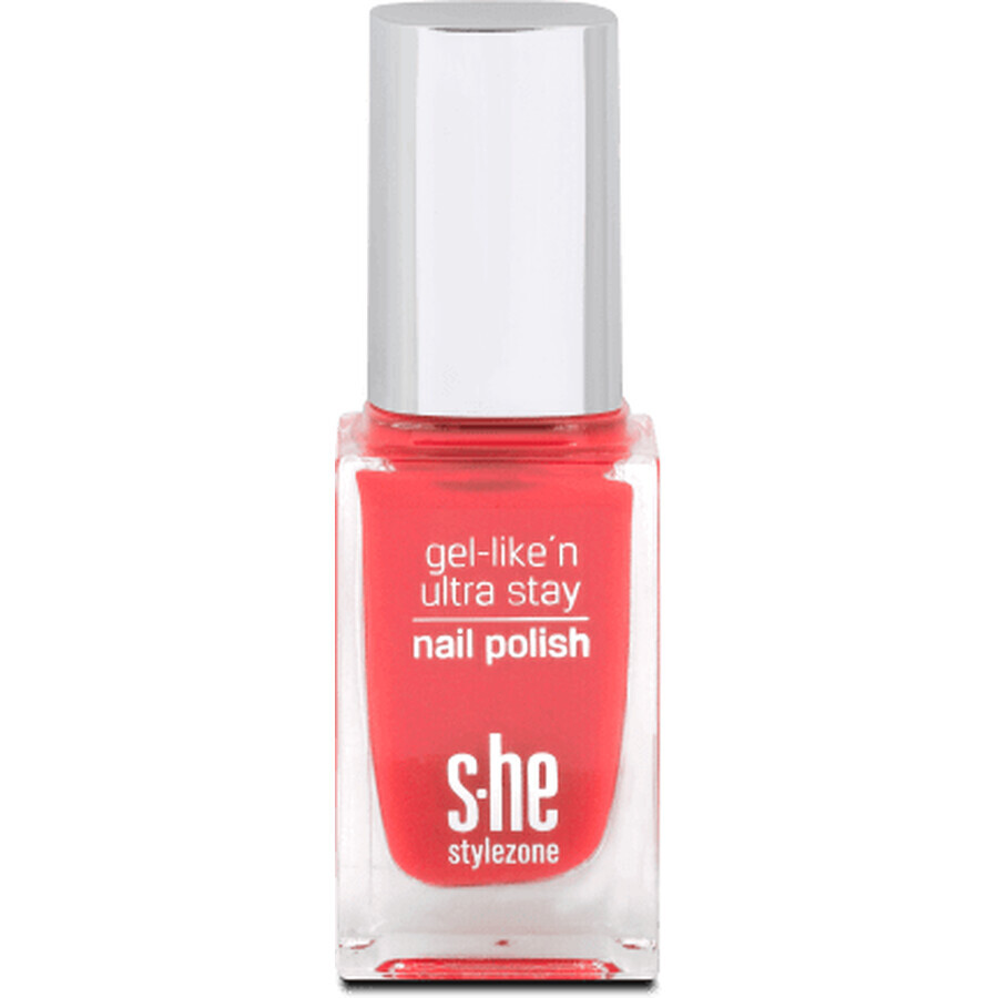 S-he colour&amp;style Gel-like'n ultra stay nagellak 322/320, 10 ml