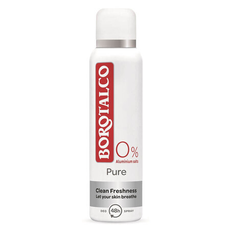 Desodorante en spray Pure, 150 ml, polvos de talco