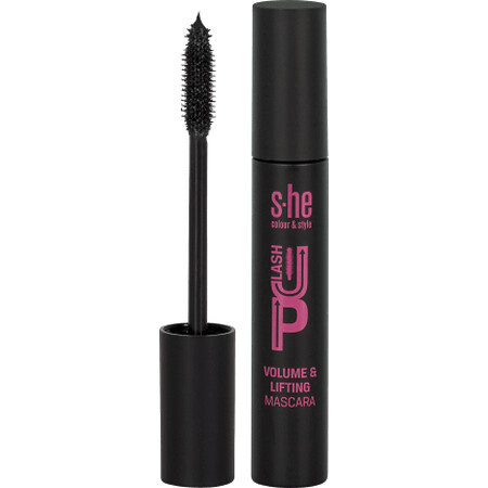 S-he colour&style Lash up Wimperntusche Volum&Lifting Nr. 171/003, 12 ml