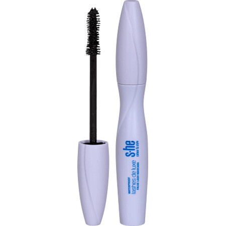 S-he colour&amp;style Lashes de luxe valse wimpermascara 177/004 Waterproof, 10 ml