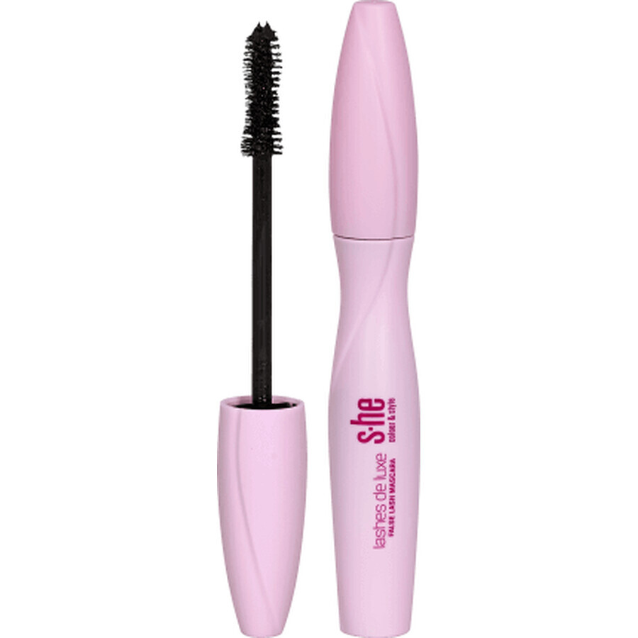 S-he colour&style Lashes de luxe false lash mascara nr.177/003, 10 ml