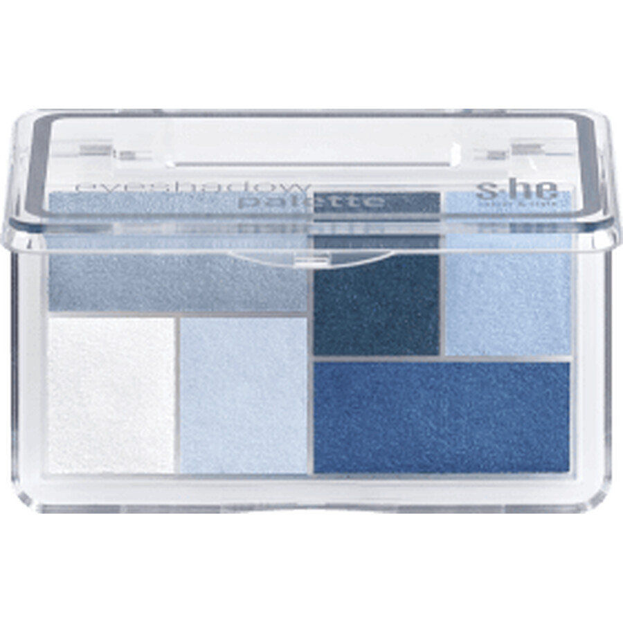 S-he Colour&Style Palette ombretti 185/002, 9 g