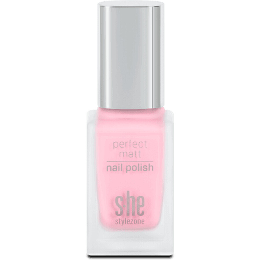 S-he colour&amp;style esmalte de uñas perfecto mate 324/015, 10 ml