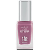 S-he colour&amp;style esmalte de uñas perfecto mate 324/020, 10 ml