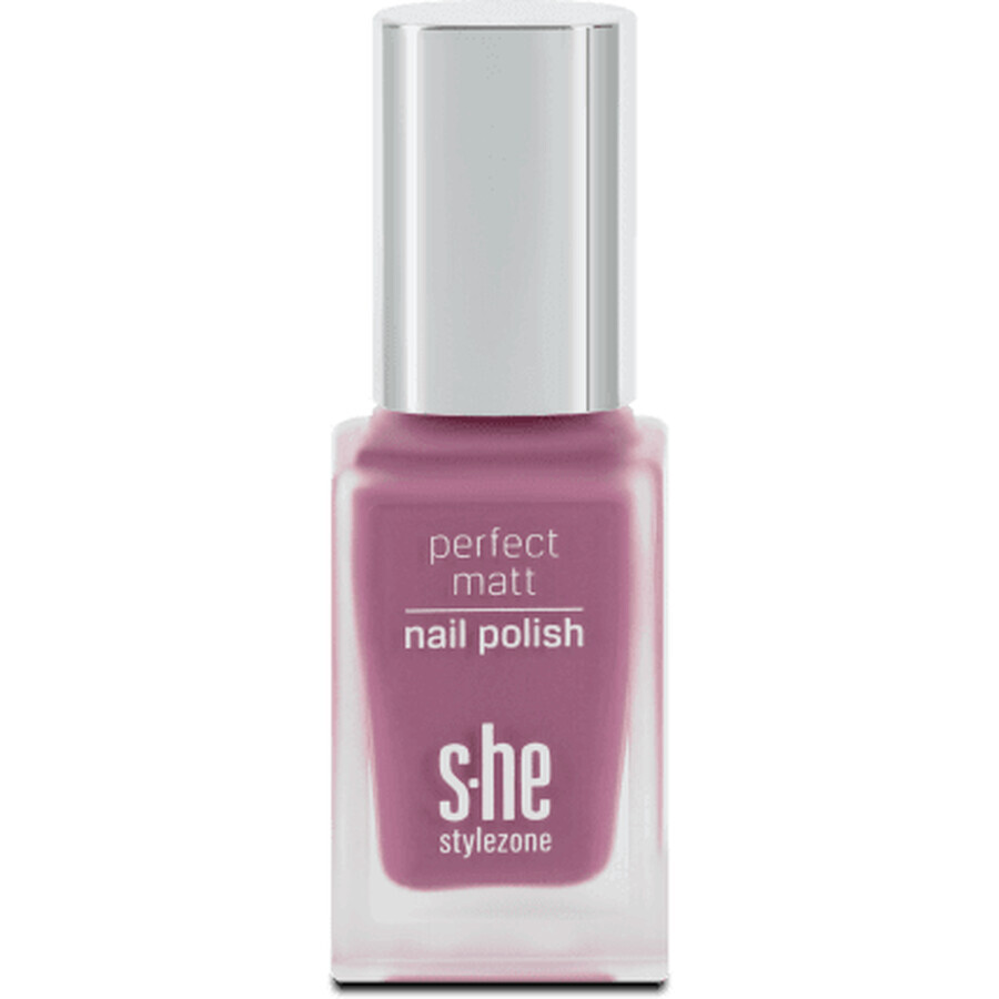 S-he colour&style perfect matt Nagellack 324/020, 10 ml