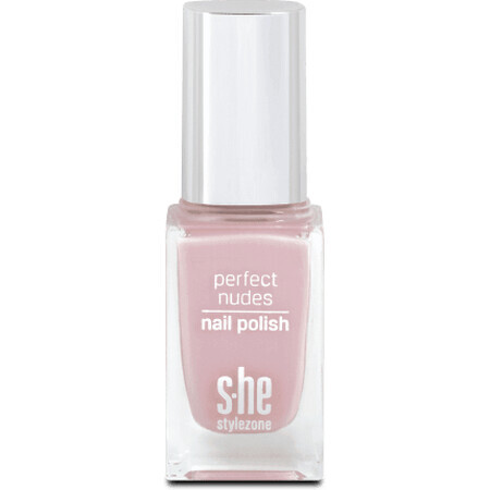 S-he colour&amp;style Esmalte de uñas Perfect nudes 320/040, 10 ml